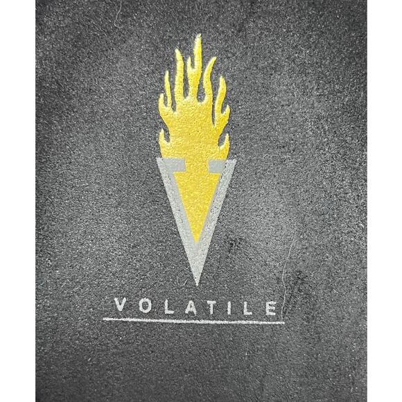 Volatile Women Black Rhinestone Wedge Vacation Beach Pool Summer Sandals Size 10 - Picture 2 of 11